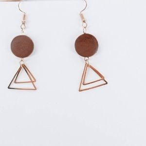 Cute triangle earrings 3 for $15